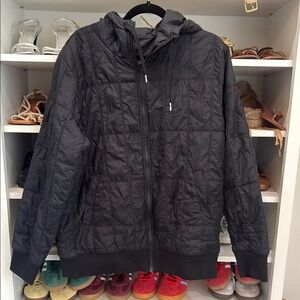 Men’s Black Hooded Quilted Jacket - The North Face